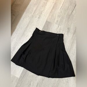 Aritzia Black A-Line Skirt